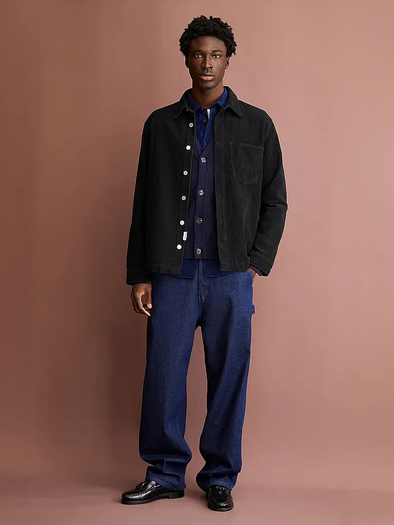 ARMEDANGELS | Sobrecamisa YUNAAI CORDUROY | Negro