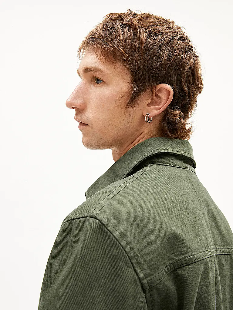 ARMEDANGELS | Sobrecamisa YUNAAI CORDUROY | Oliva