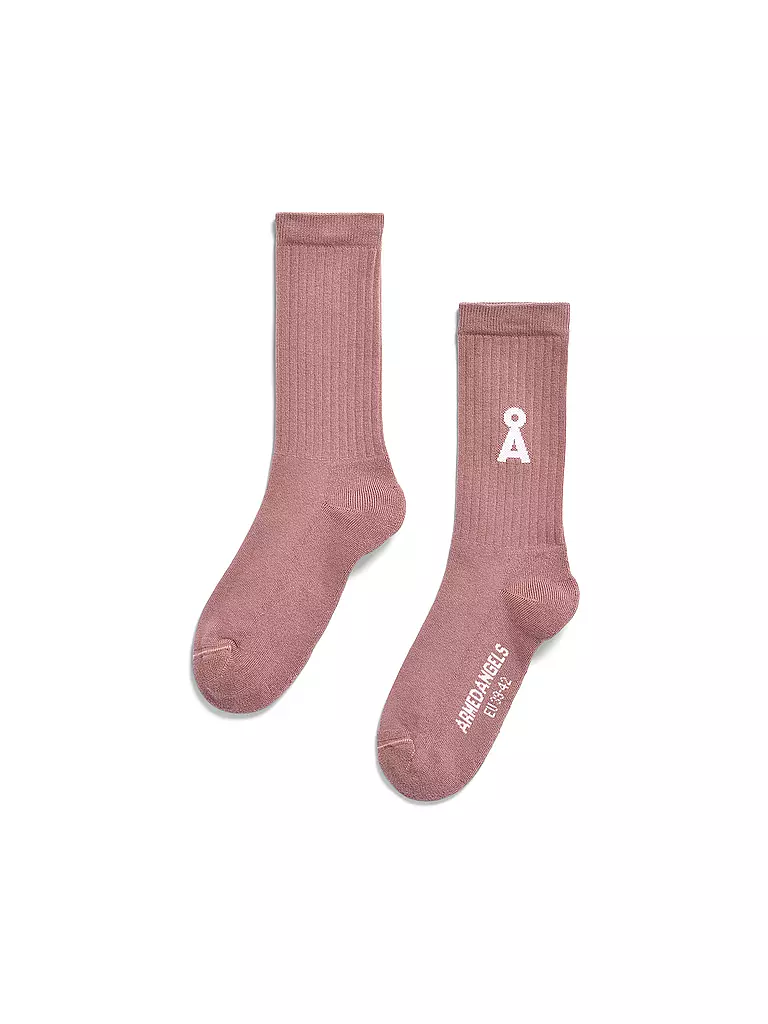 ARMEDANGELS | Socken SAAMUS BOLD light berry | Rosa