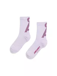 ARMEDANGELS | Calcetines SAAMUS blanco-azul dinamo | Lila