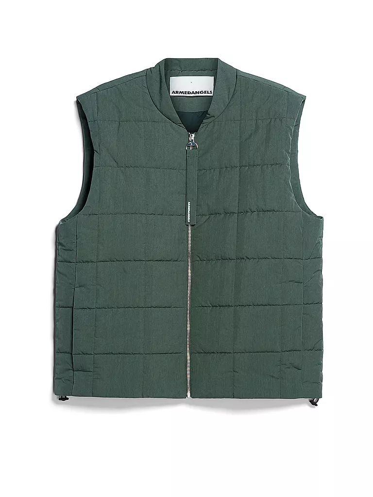 ARMEDANGELS | Steppgilet AABISKO | Verde oscuro