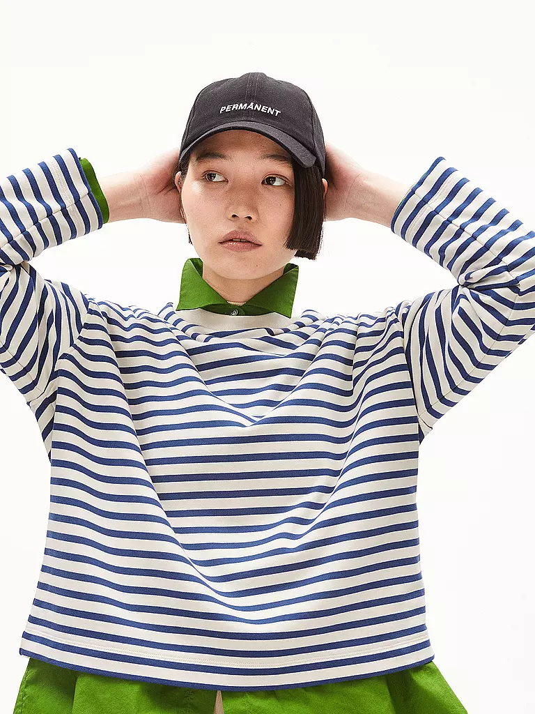 ARMEDANGELS | Suéter de corte oversized FRANKAA STRIPES | 