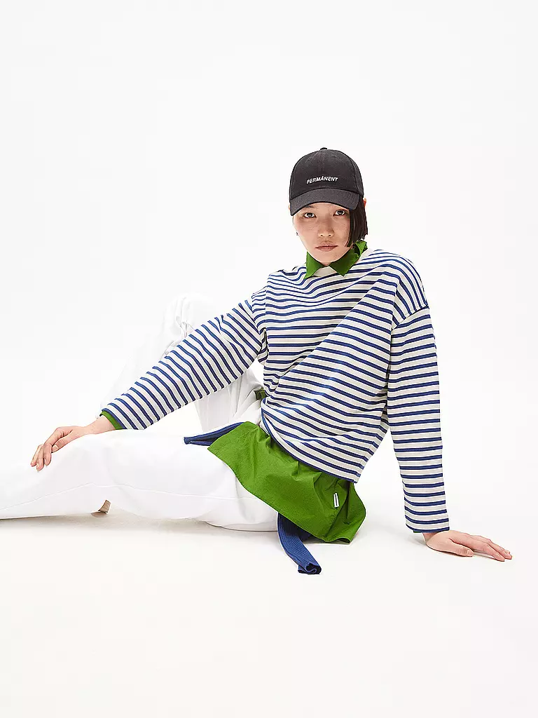 ARMEDANGELS | Suéter de corte oversized FRANKAA STRIPES | 