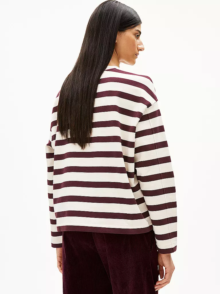 ARMEDANGELS | Suéter ICONIC FRANKAA | Rojo oscuro