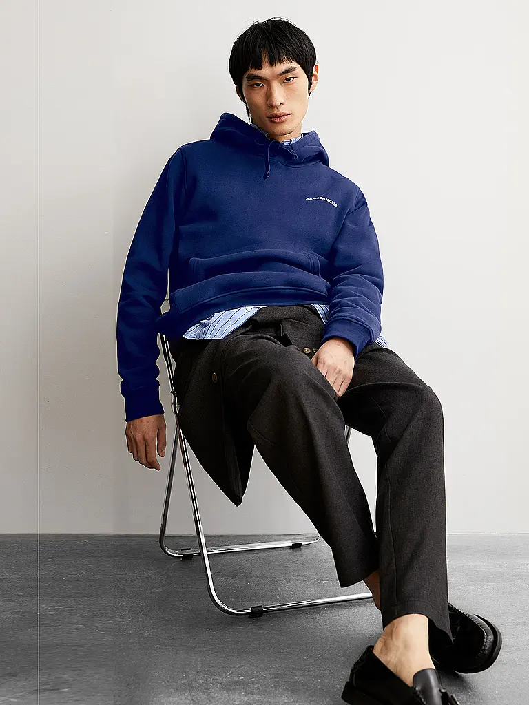 ARMEDANGELS | Sudadera con capucha - Hoodie PAARLO | Azul oscuro