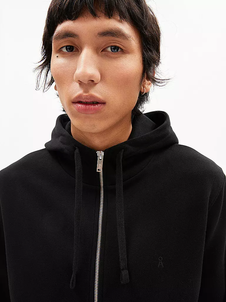 ARMEDANGELS | Sudadera con cremallera SAROMIAAN | Negro