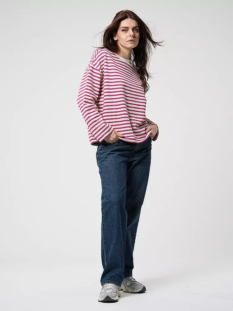 ARMEDANGELS | Sweater Oversized Fit FRANKAA  STRIPES | Baya
