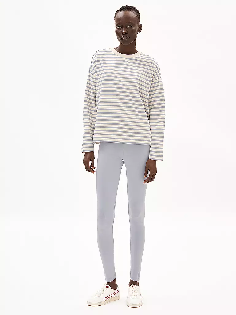 ARMEDANGELS | Sweater Oversized Fit FRANKAA  STRIPES | Crema