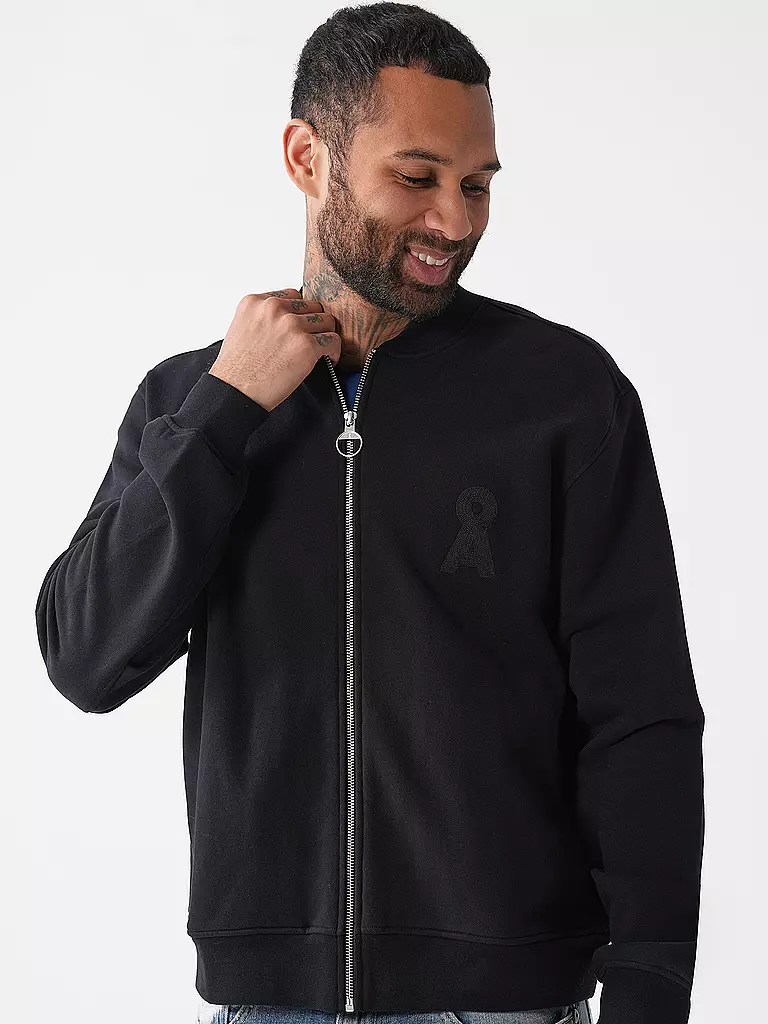 ARMEDANGELS | Sweatjacke BOSAAS  | Negro