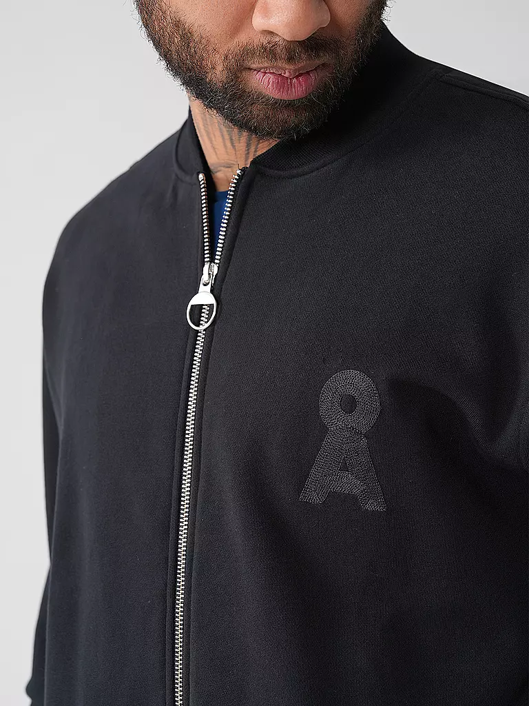 ARMEDANGELS | Sweatjacke BOSAAS  | Negro