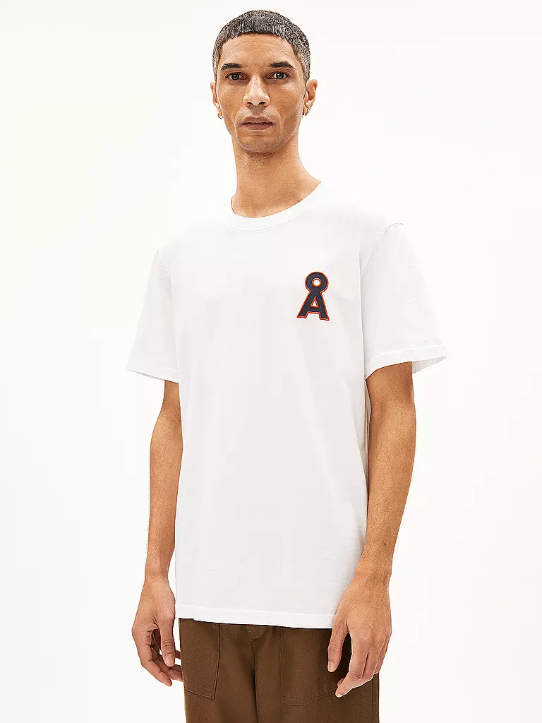 ARMEDANGELS | T-Shirt AADONI | Blanco