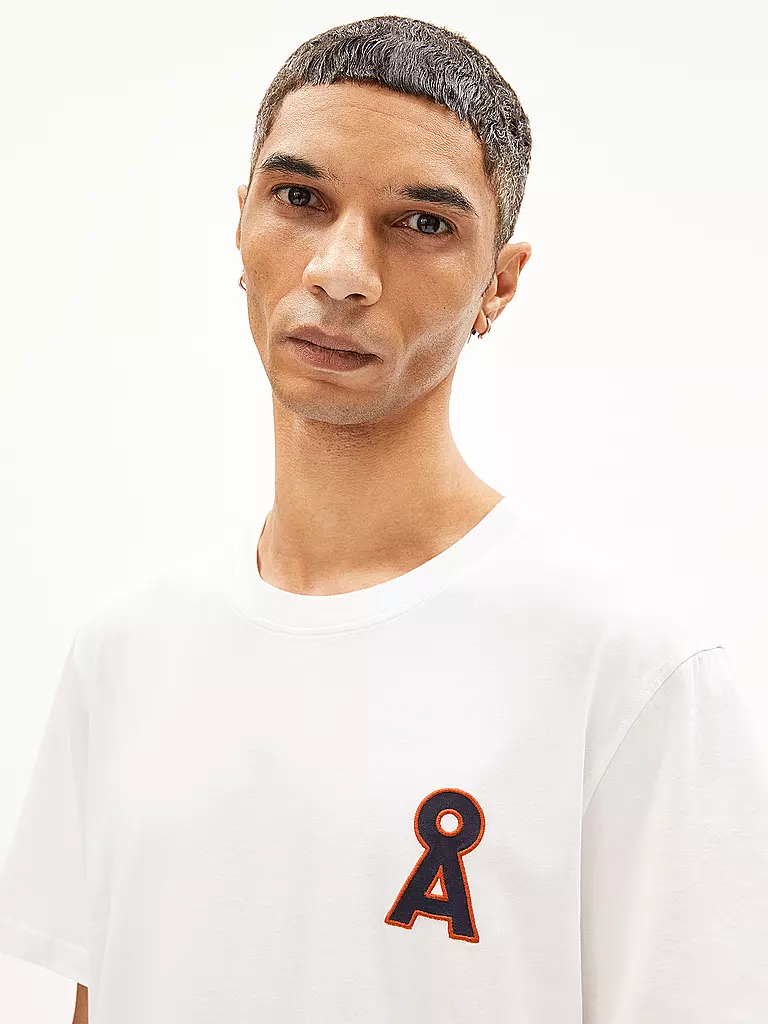 ARMEDANGELS | T-Shirt AADONI | Blanco