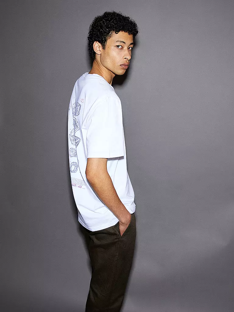 ARMEDANGELS | T-Shirt AADONI | Blanco