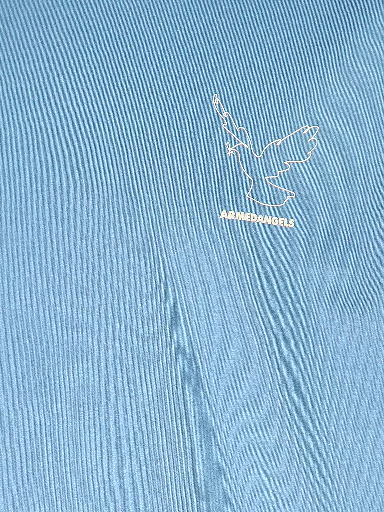 ARMEDANGELS | T-Shirt AADONI | Azul claro