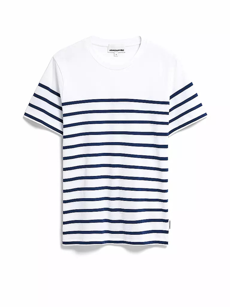 ARMEDANGELS | T-Shirt AADROS  | Blanco