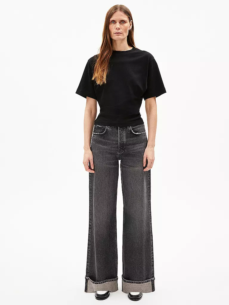 ARMEDANGELS | T-Shirt HERSILIAA  | Negro