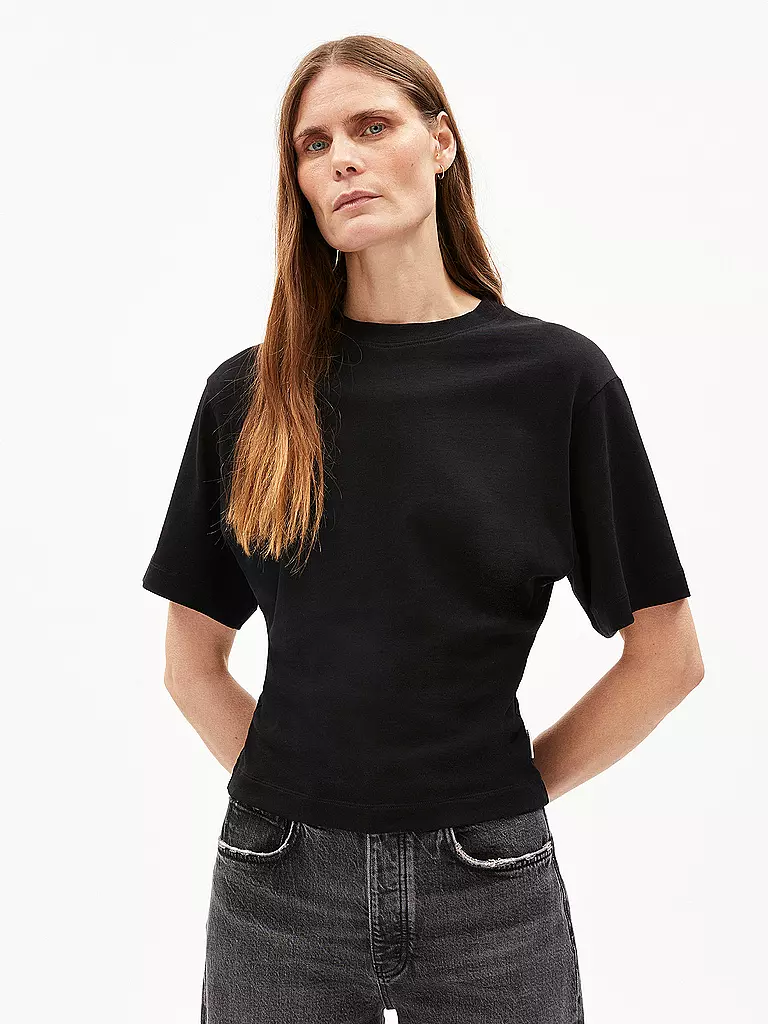 ARMEDANGELS | T-Shirt HERSILIAA  | Negro
