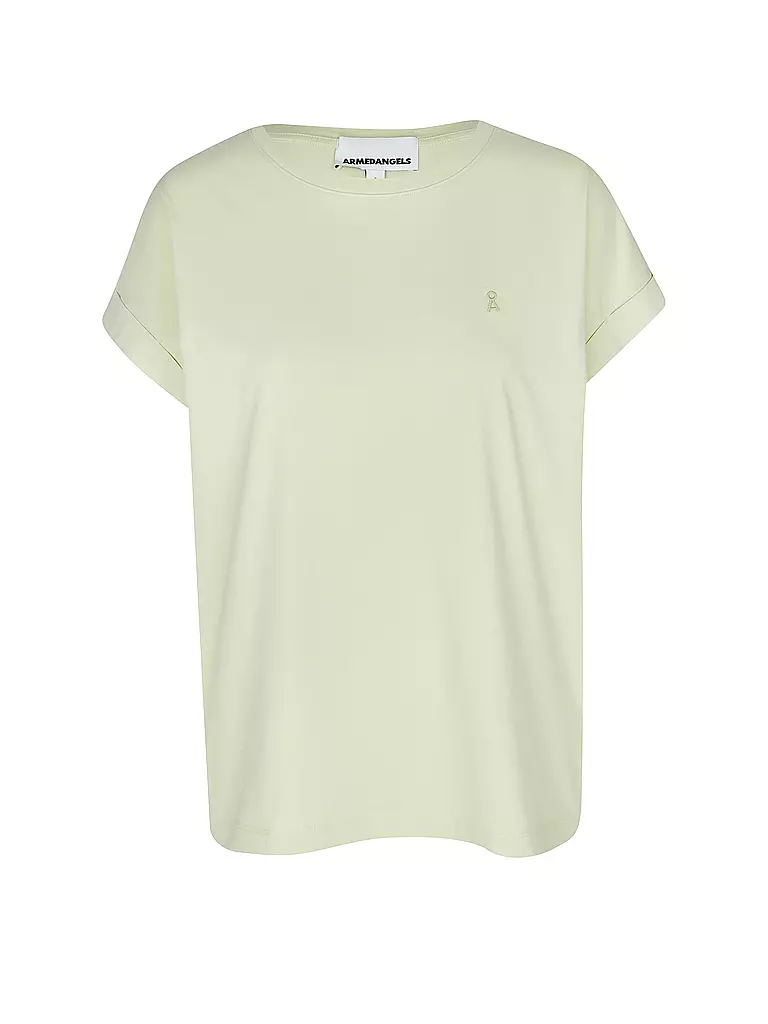 ARMEDANGELS | T-Shirt IDAARA | Verde claro