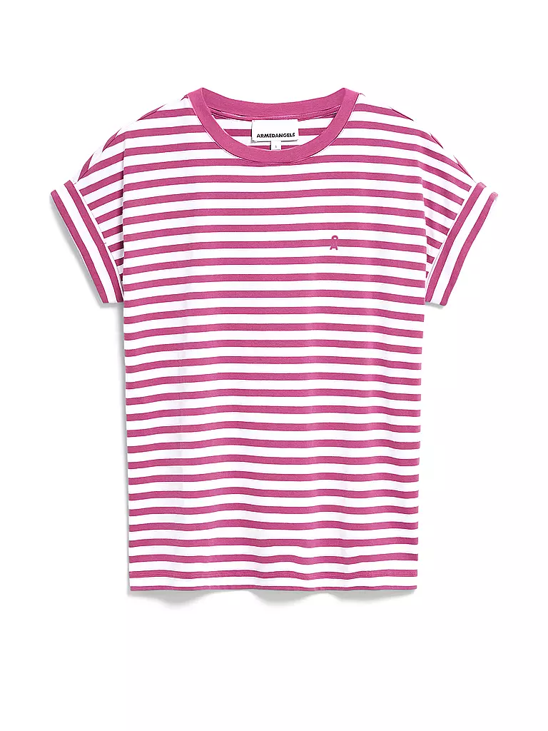 ARMEDANGELS | T-Shirt IDAARA | Fucsia
