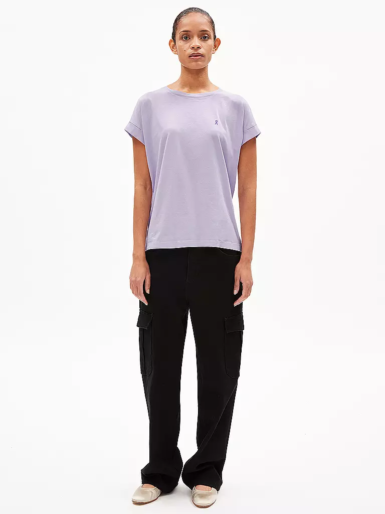 ARMEDANGELS | T-Shirt IDAARA | Lila