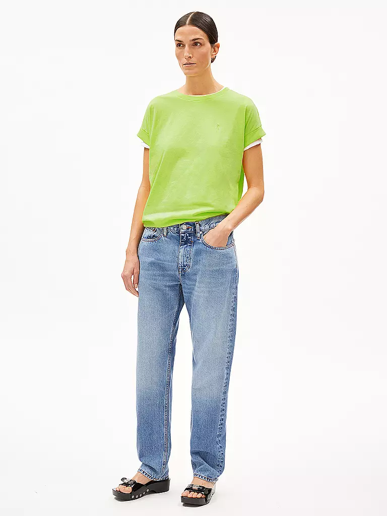 ARMEDANGELS | T-Shirt IDAARA | Verde
