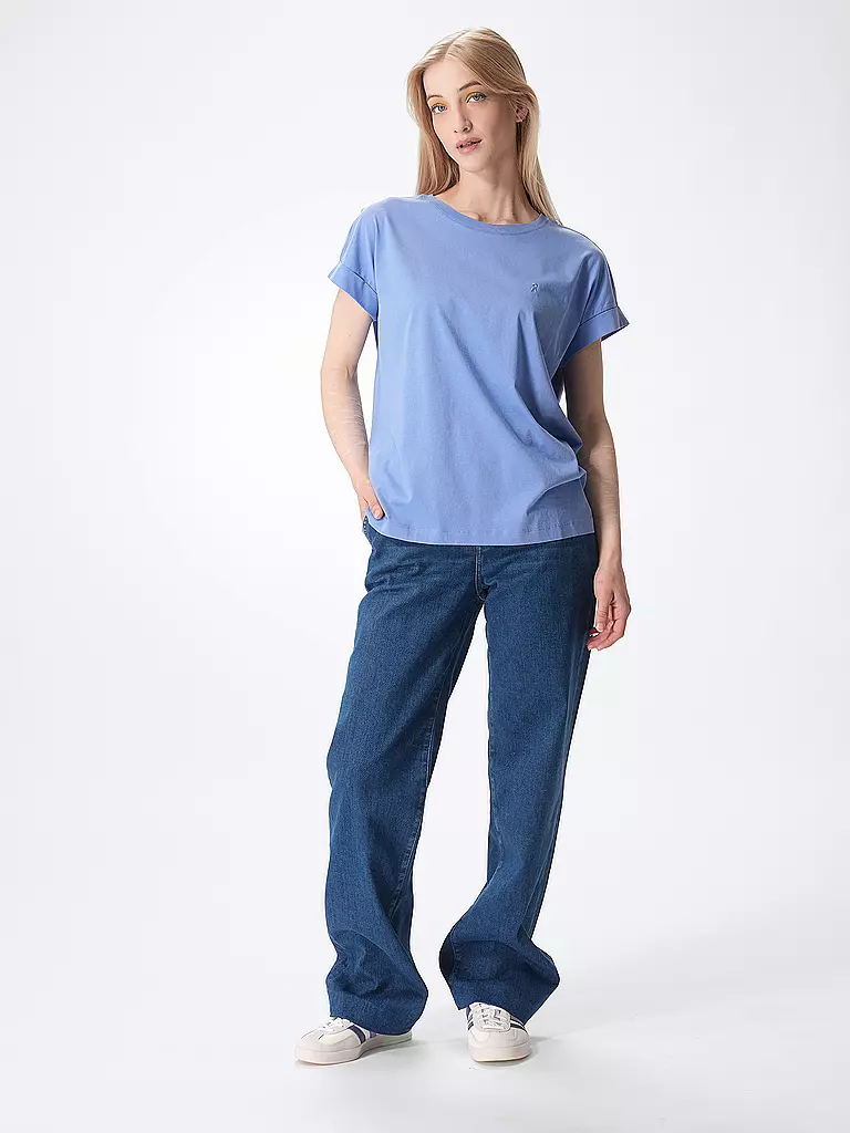 ARMEDANGELS | T-Shirt IDAARA | Azul claro