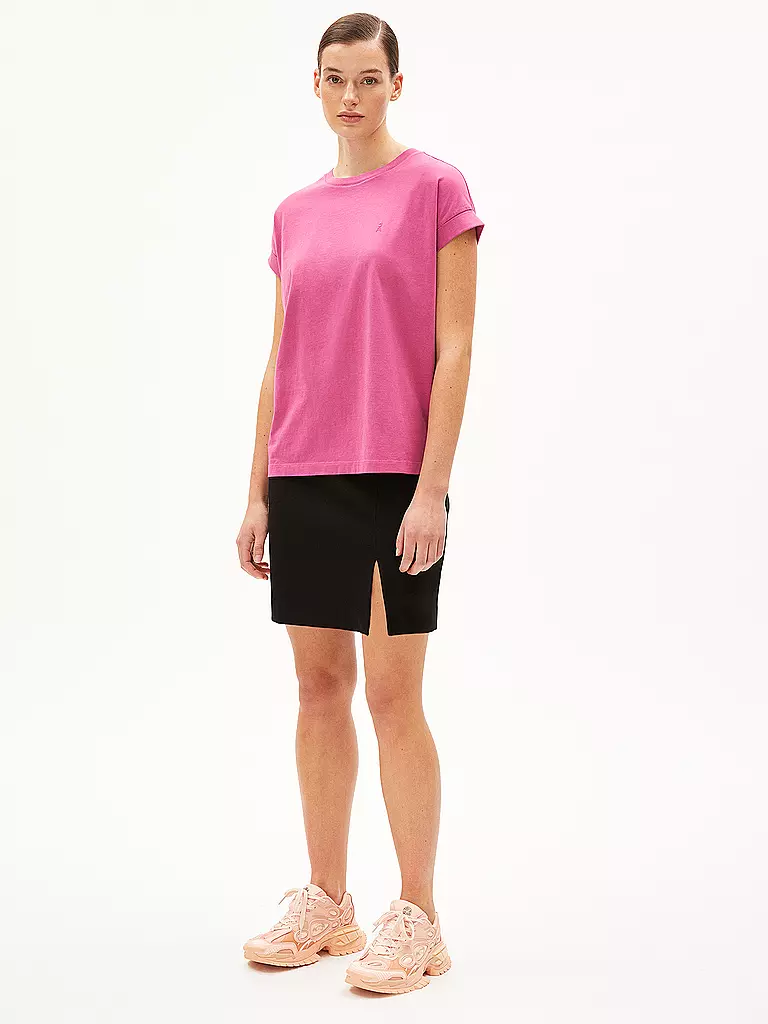 ARMEDANGELS | T-Shirt IDAARA | Fucsia