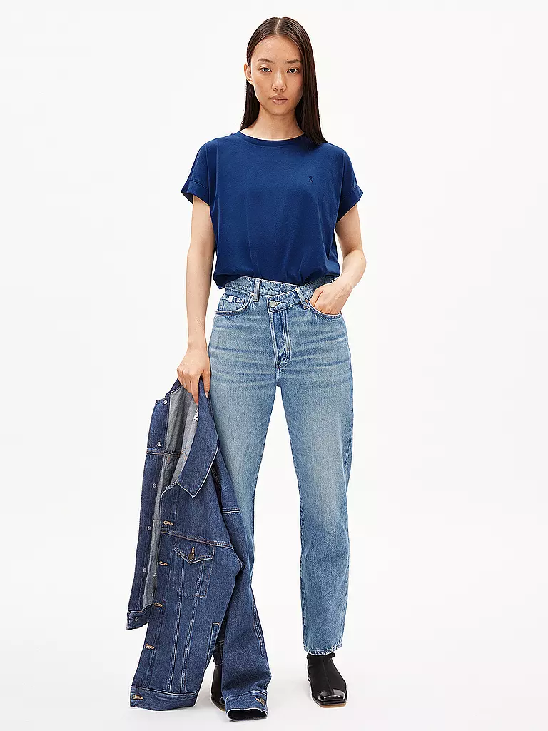 ARMEDANGELS | T-Shirt IDAARA | Azul