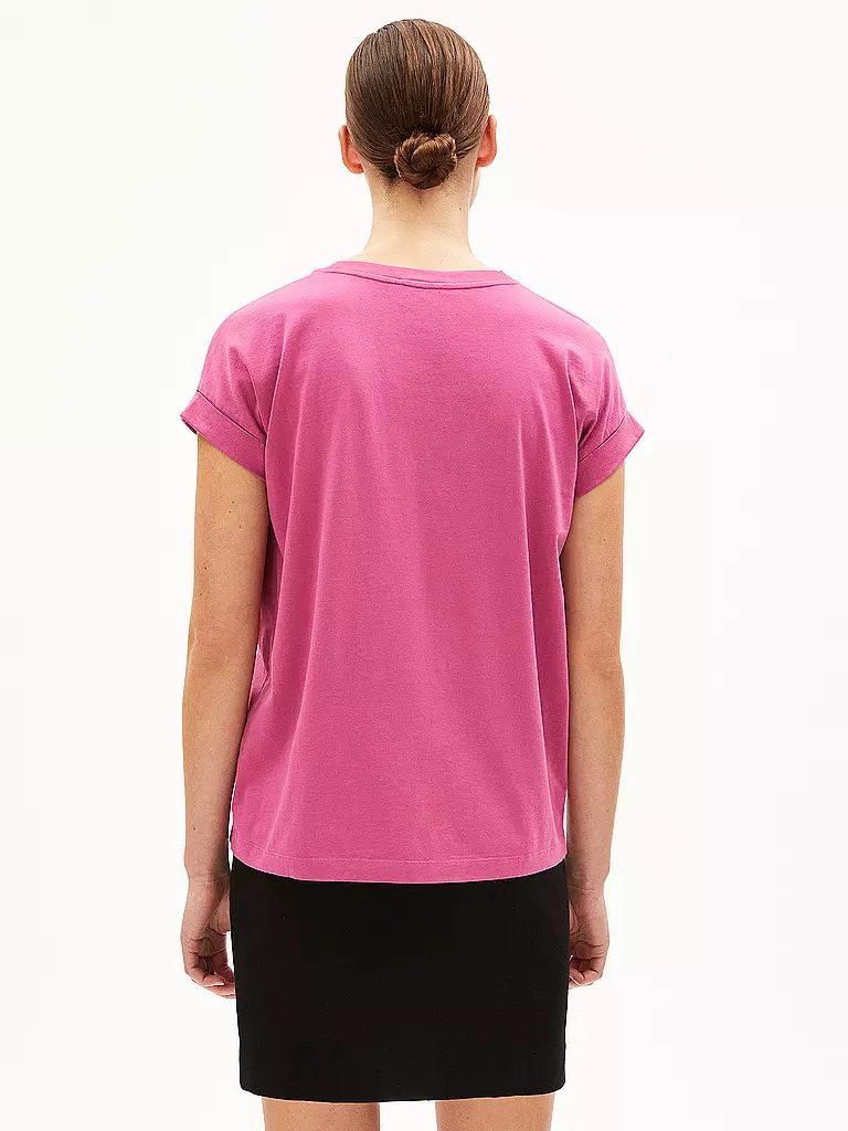 ARMEDANGELS | T-Shirt IDAARA | Fucsia