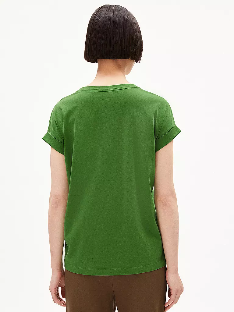 ARMEDANGELS | T-Shirt IDAARA | Verde
