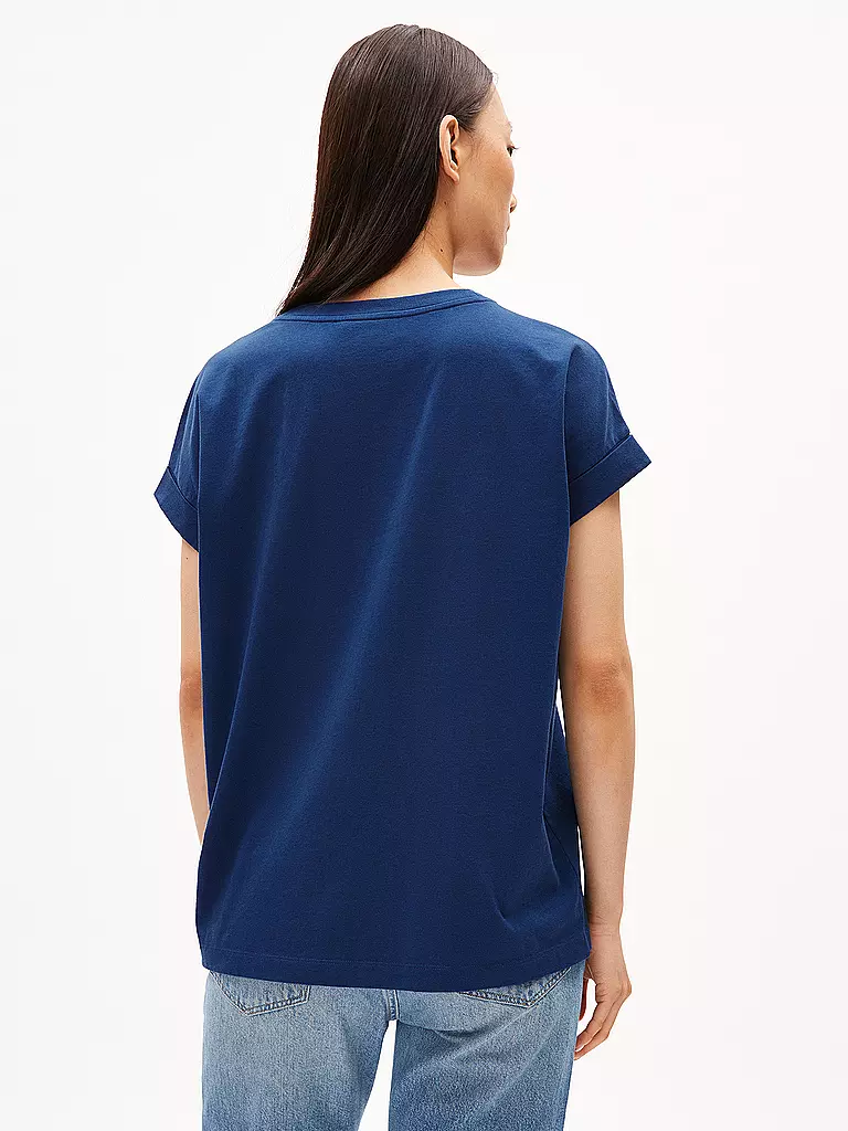 ARMEDANGELS | T-Shirt IDAARA | Azul