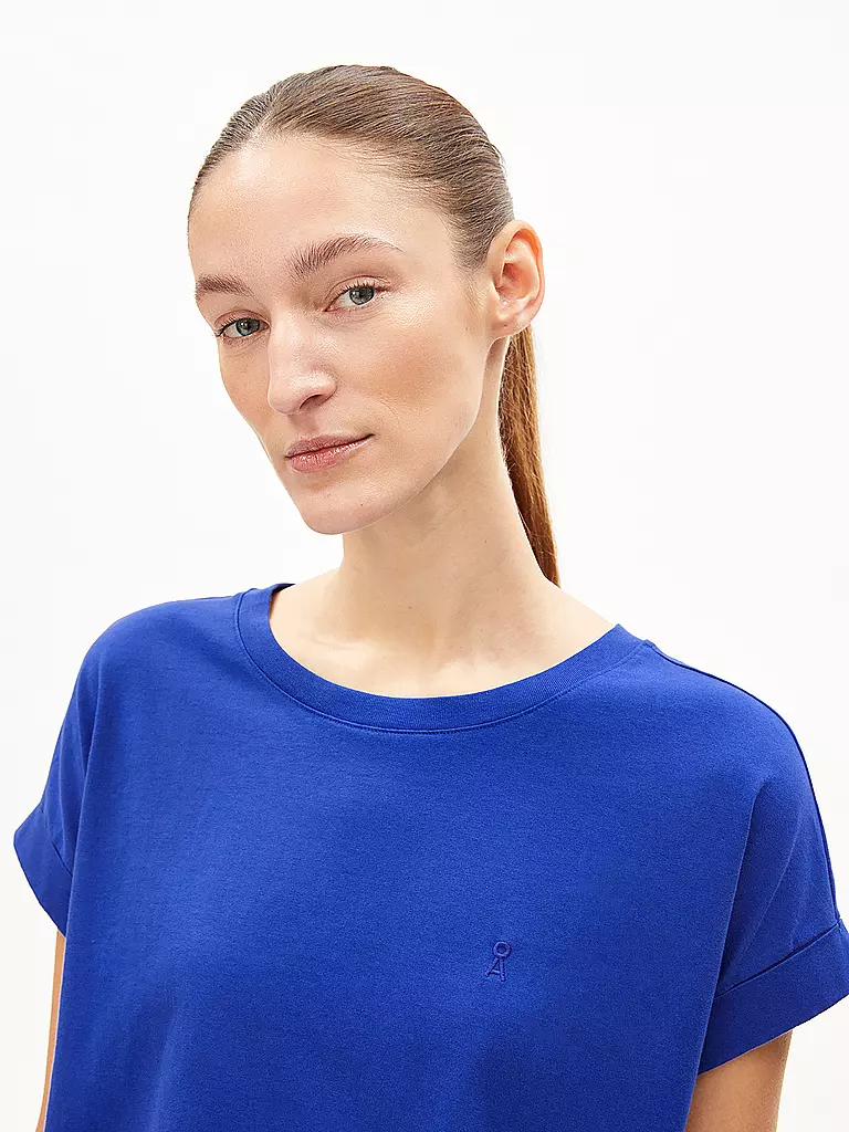 ARMEDANGELS | T-Shirt IDAARA | Azul