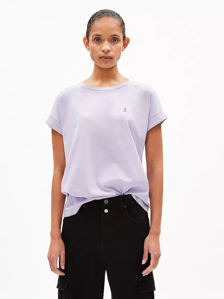 ARMEDANGELS | T-Shirt IDAARA | Lila