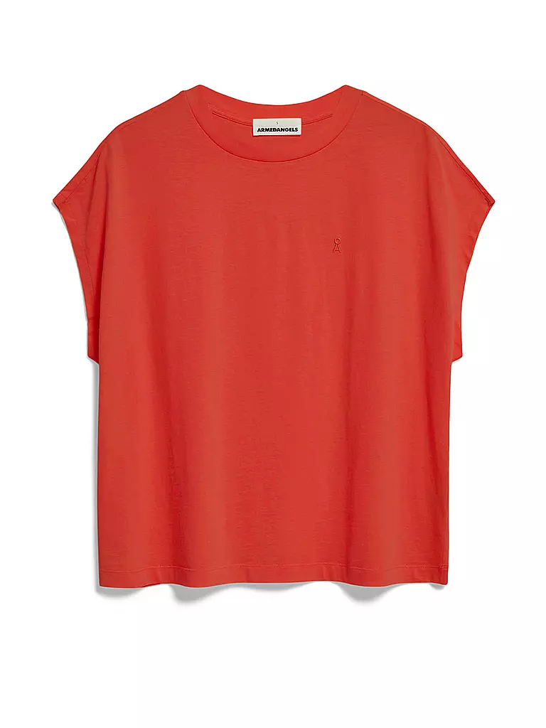 ARMEDANGELS | T-Shirt INAARA | Rojo