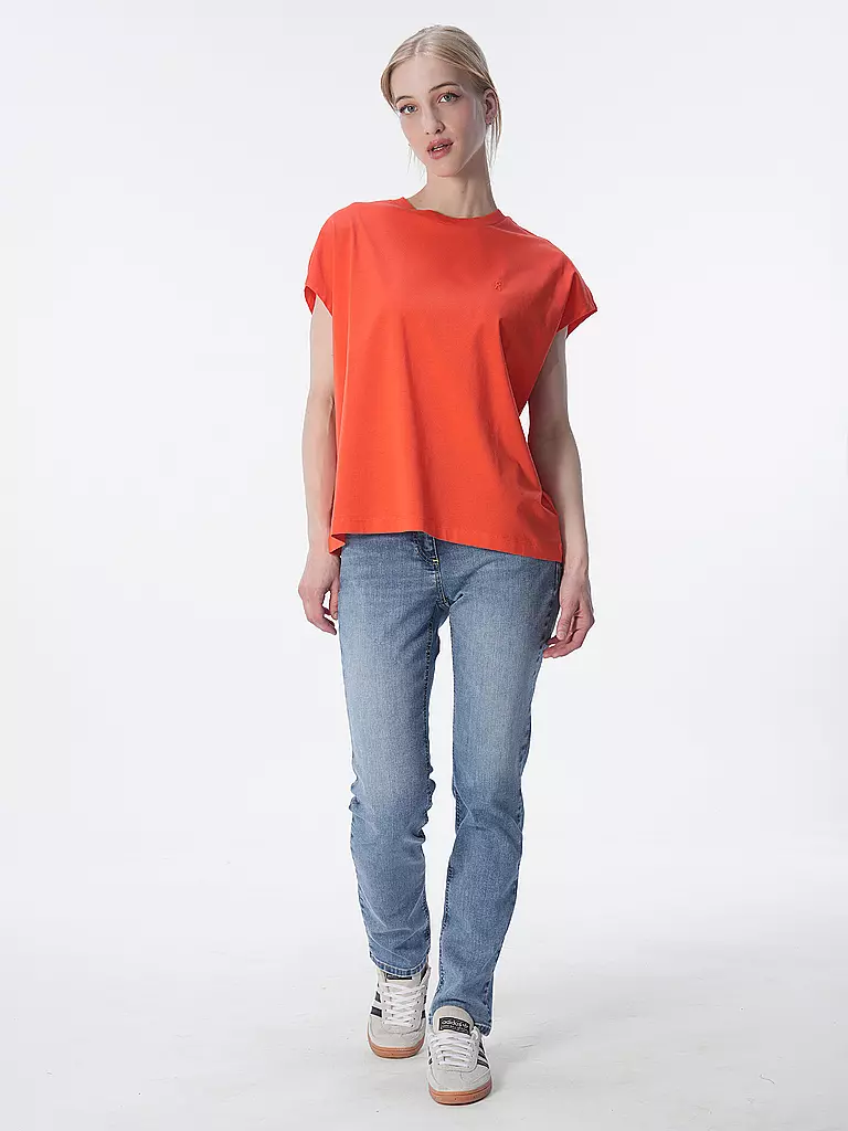 ARMEDANGELS | T-Shirt INAARA | Rojo