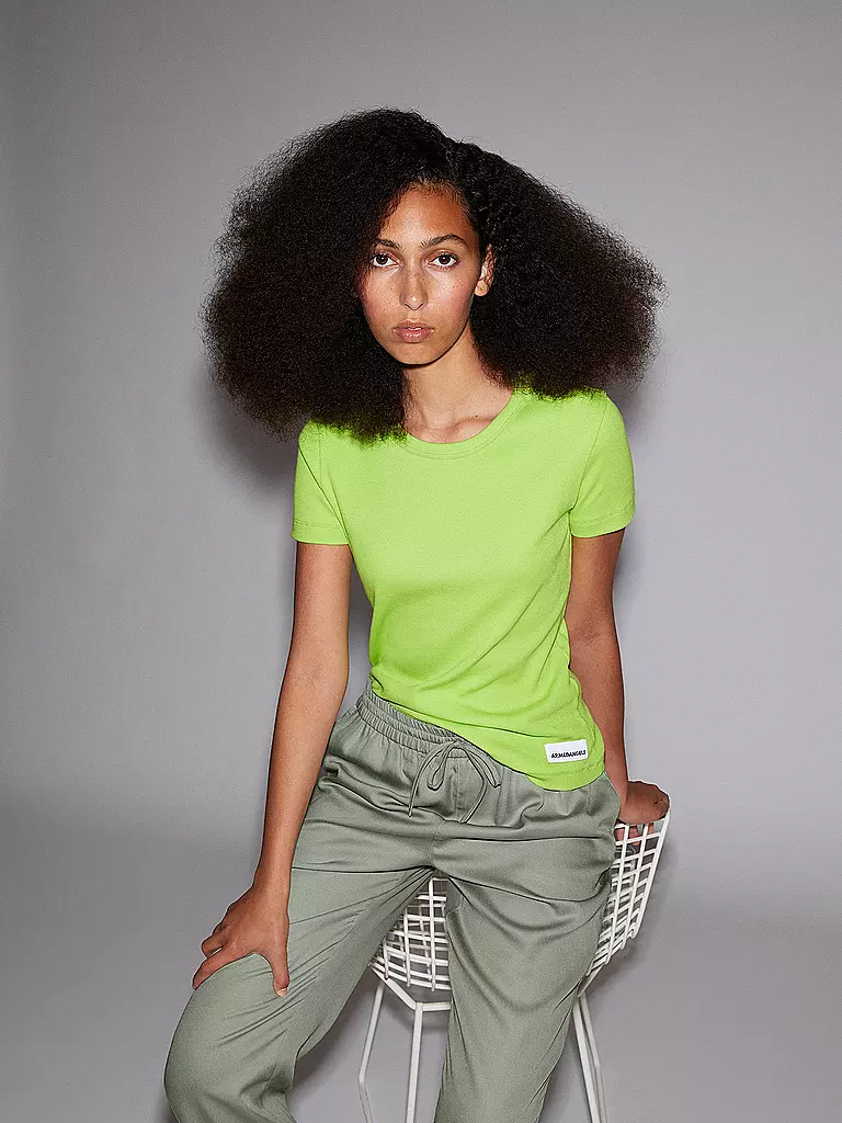 ARMEDANGELS | T-Shirt KARDAA | Verde