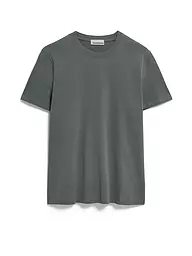 ARMEDANGELS | T-Shirt MAARKOS | Verde oscuro