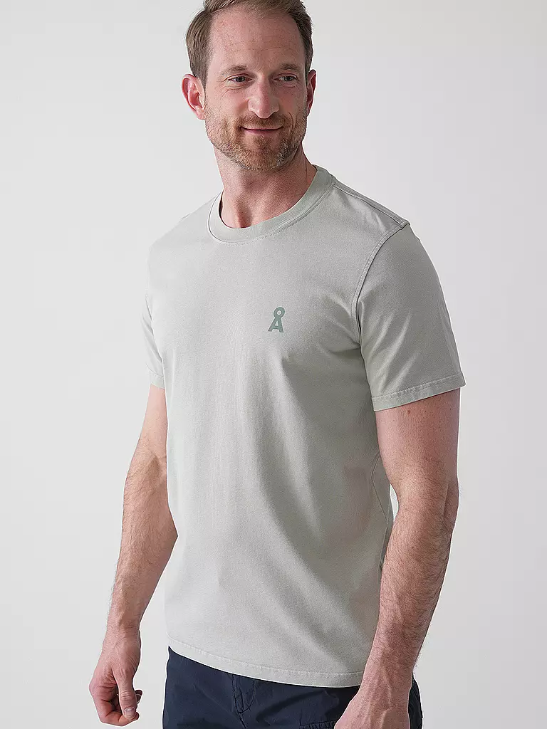 ARMEDANGELS | T-Shirt MAARKOS | Verde claro