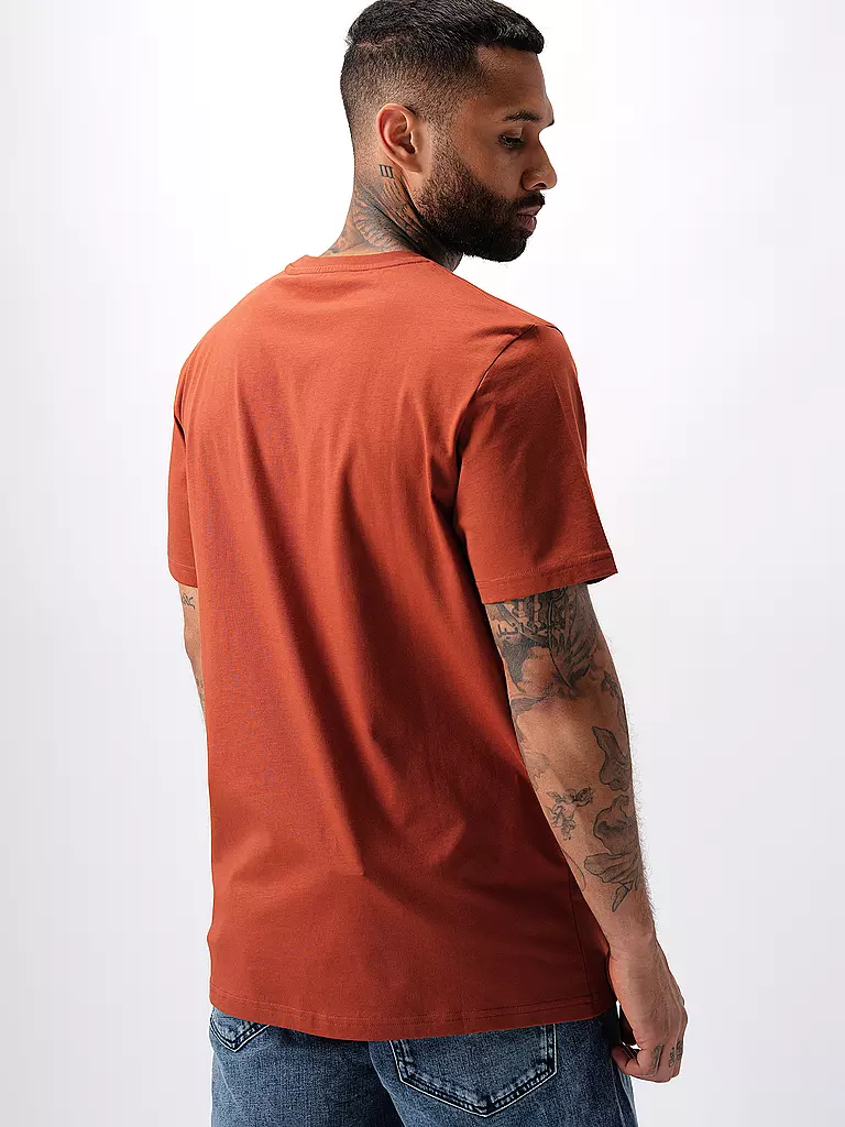 ARMEDANGELS | T-Shirt Relaxed Fit LAARON | Naranja