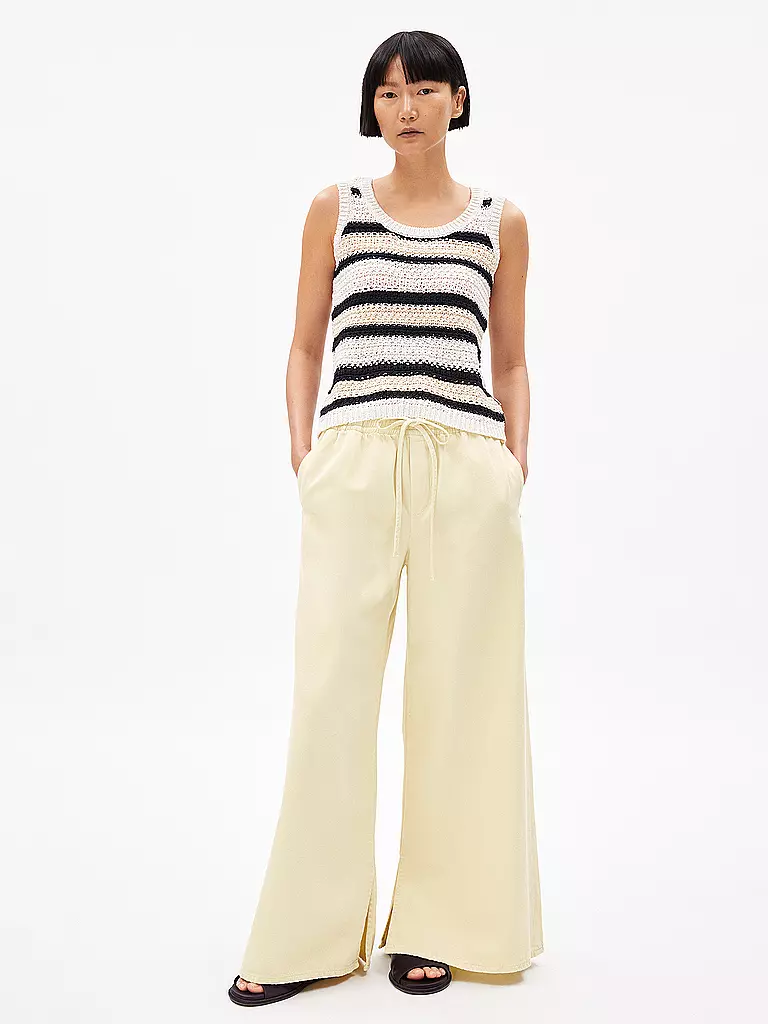 ARMEDANGELS | Top de punto CLAAIRE | Crema