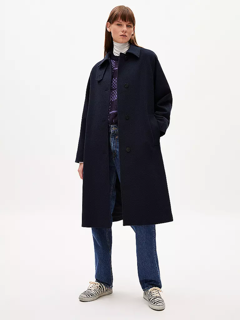 ARMEDANGELS | Trenchcoat VAANOISE | Azul oscuro