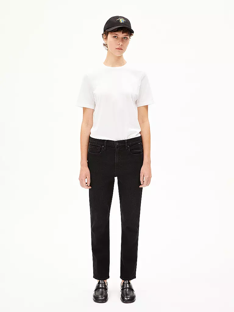 ARMEDANGELS | Vaqueros Boyfriend Fit CAYAA TARPA | Negro