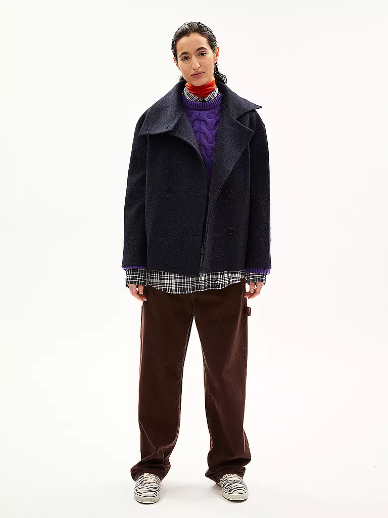 ARMEDANGELS | Wolljacke MAJELAA | Azul oscuro