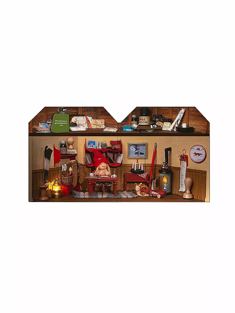 ARS EDITION VERLAG | Adventkalender - Advent im Wichtelhaus | Sin color