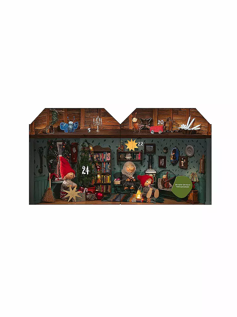 ARS EDITION VERLAG | Adventkalender - Advent im Wichtelhaus | Sin color