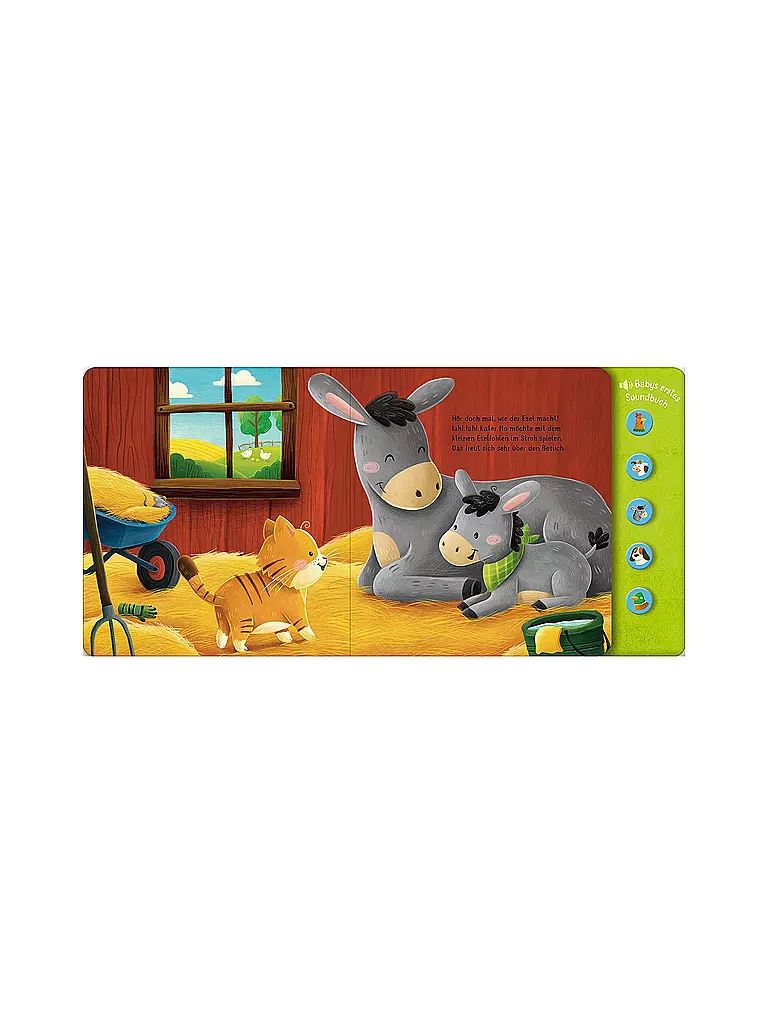ARS EDITION VERLAG | Babysoundbuch - Hör mal, so klingt der Bauernhof! | 