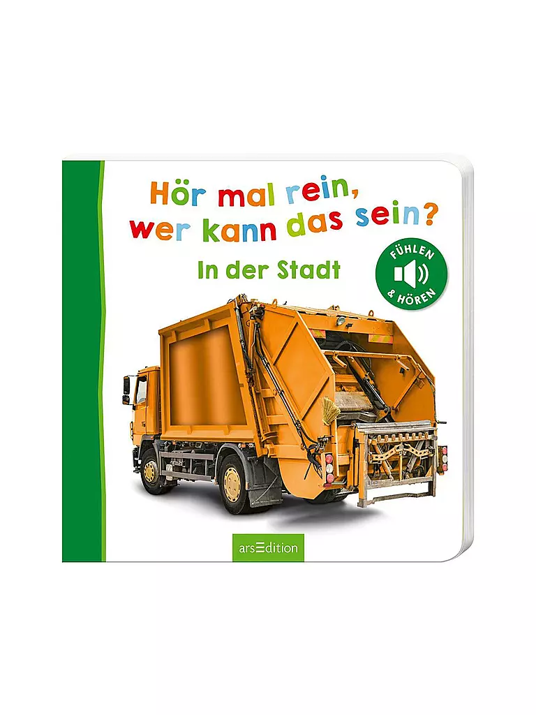 ARS EDITION VERLAG | Libro - ¿Escucha, quién puede ser? - En la ciudad | Sin color