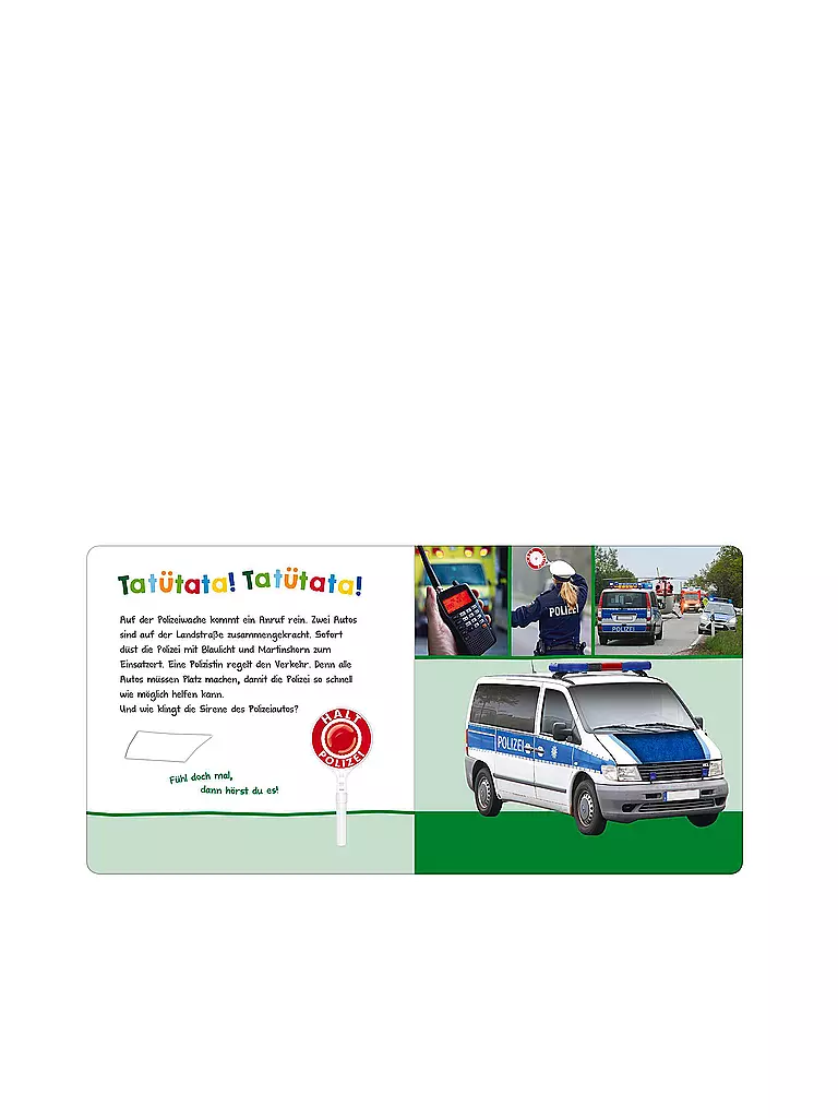 ARS EDITION VERLAG | Libro - ¿Escucha, quién puede ser? En la policía | Sin color