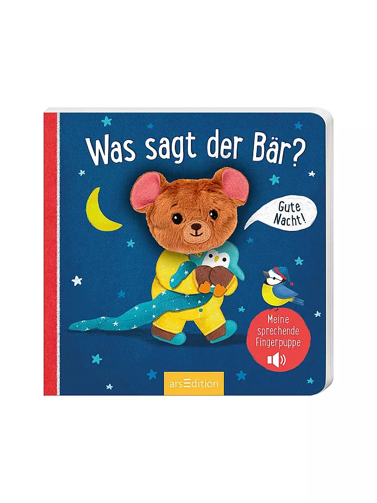 ARS EDITION VERLAG | Libro - Mi títere de dedo parlante: ¿Qué dice el oso? | Sin color