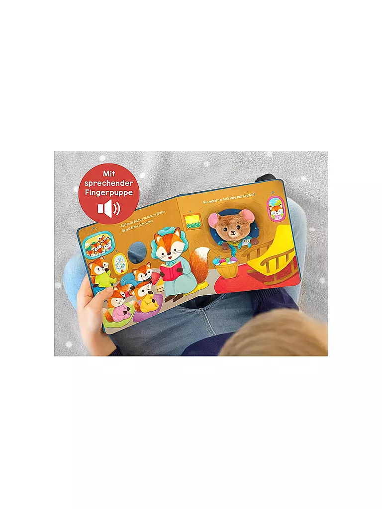 ARS EDITION VERLAG | Libro - Mi títere de dedo parlante: ¿Qué dice el oso? | Sin color